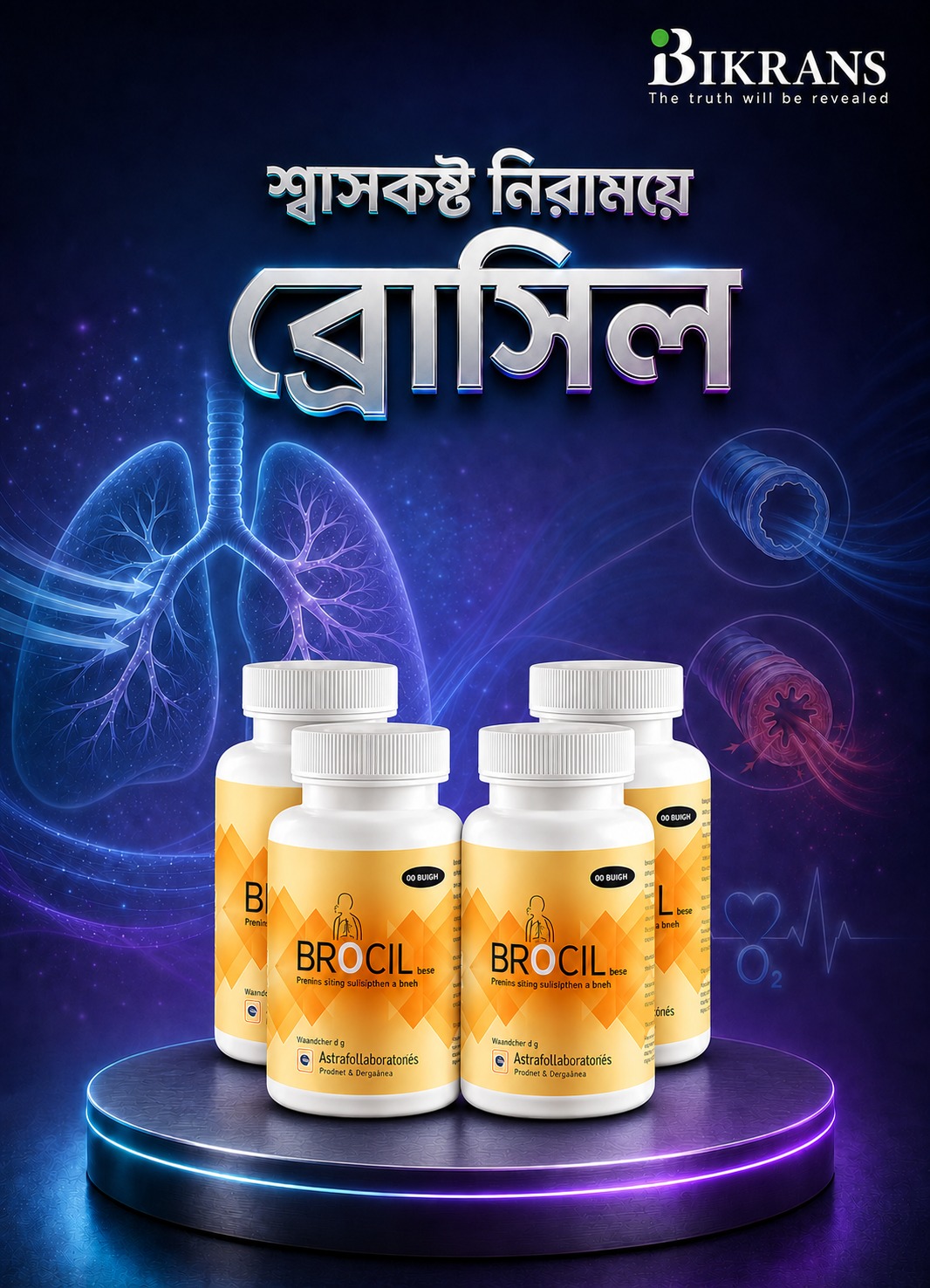 ব্রোসিল ৪ পিসের প্যাকেজ